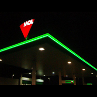 Semnalistica benzinarii www.indigoneon.ro