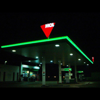 Semnalistica benzinarii www.indigoneon.ro