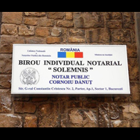 Casete luminoase notariat