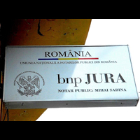 Casete luminoase notariat www.indigoneon.ro