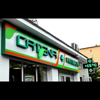 Reclame luminoase farmacii si cruci farmacie www.indigoneon.ro