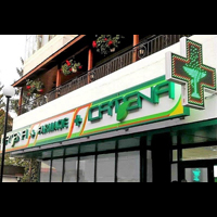 Reclame luminoase farmacii si cruci farmacie www.indigoneon.ro