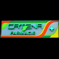 Reclame luminoase farmacii si cruci farmacie www.indigoneon.ro