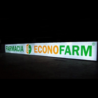 Reclame luminoase farmacii si cruci farmacie www.indigoneon.ro