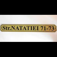 Placi gravate www.indigoneon.ro