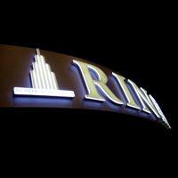 Reclame luminoase cu litere volumetrice (box letter) www.indigoneon.ro
