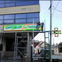 Service si montaje reclame luminoase www.indigoneon.ro